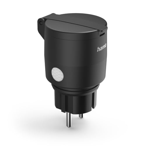 Hama WLAN Steckdose Outdoor (Smart Steckdose mit Matter Smart Home, mit Strommessung, universal, IP44, für Außenbereich mit App und Sprachsteuerung, Smart Home Steckdose als Zeitschaltuhr, 2300 W) Hama WLAN Steckdose Outdoor (Smart Steckdose mit Matter Smart Home, mit Strommessung, universal, IP44, für Außenbereich mit App und Sprachsteuerung, Smart Home Steckdose als Zeitschaltuhr, 2300 W)
