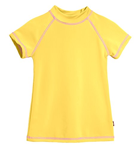 Image of City Threads Long Sleeve Rash Guard for Girls UPF 50+, Girls Swim Shirt Made in the USA