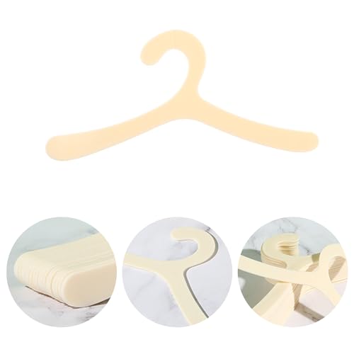 MEISH 10 PCS Pet Clothes Hanger Basic Plastic Anti-slip Small Pet Hanger Baby Cat Puppy Simplicity Clothes Hanger (20) - Image 2