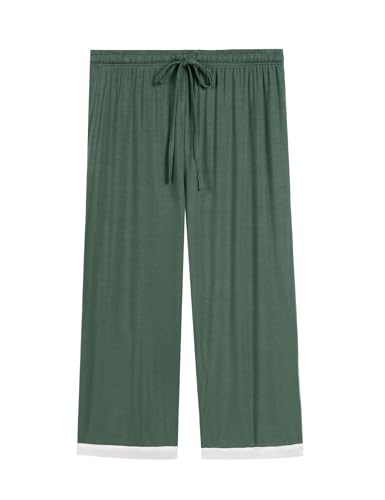 Image of Joyaria Cooling Pajamas Bamboo Viscose Lightweight PJs Set Women Wicking Sleepwear for Night Sweat S-XXL