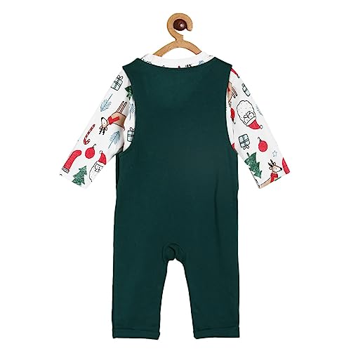 Image of miniklub Boys Animal Graphic Printed Round Neck Pure Cotton T-Shirt With Shorts