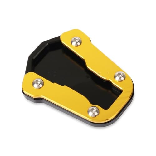 �z���_�ɑΉ� CRF300L �����[�p 2021-2024 �I�[�g�o�C CNC �L�b�N�X�^���h�T�C�h�X�^���h�����p�b�h�⏕�t�b�g�y�_��(1 Gold)