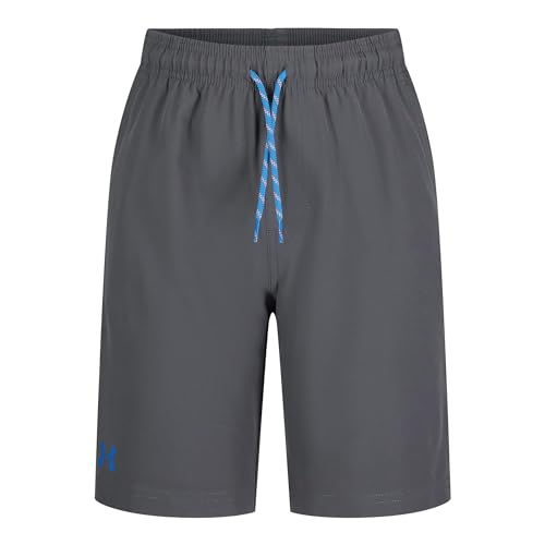 Image of Under Armour Boys 4-Way Stretch Pull-on Tech Shorts, Moisture Wicking, Side Hand Pockets, Outdoor Collection
