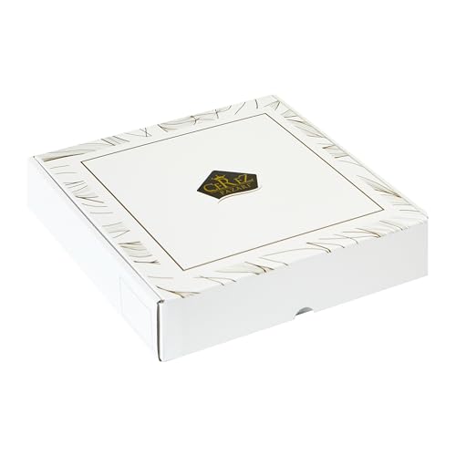 Cerez Pazari Turkish Delight Candy Gift Basket 1.6 lb, Lokum Dessert Gourmet With 6 Unique Flavors, Christmas Holiday Corporate Food Gifts In Elegant Metal Box