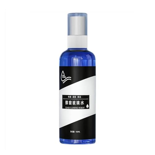 窓掃除用水垢除去剤(窓掃除ロボット用)液体鏡磨きガラス垢除去スプレー(1PCS)