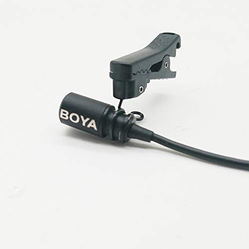 Canfon Abs Plastic Lavalier Microphone Tie Clip For All Kinds Of Omnidirectional Condenser Microphone For Sony Uwp, Saramonic, Sennheiser, Boya,Shure Lavalier Lapel Microphone, Pack Of 2 (6.2Mm) #TOP7