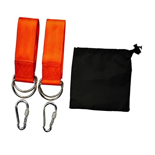 BESPORTBLE Outdoor Swing Straps Tie Tree Ropes Hammock Swing Straps 2 Pack for Camping Picnics
