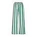 QIGUANDZ Vertical Striped Wide Leg Pants Womens Vintage High Waist Loungewear Pant Fashion Casual Loose Fit Pocketed Trousers Green