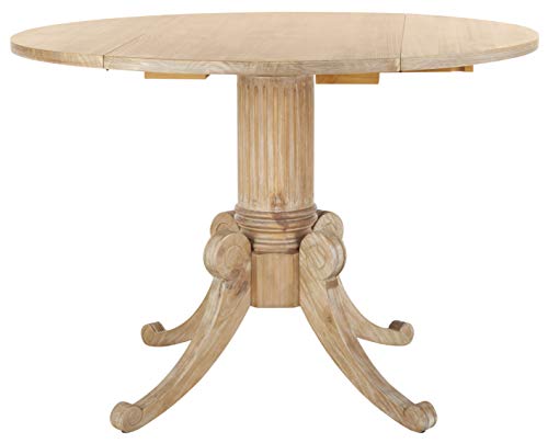 Image of Safavieh Home Forest Traditional Rustic Natural Drop Leaf Dining Table
