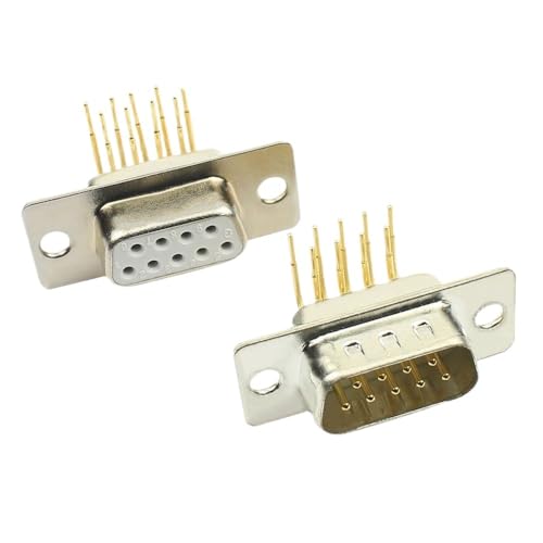 Image of DB15 DB25 DB9 DB37 Parallel Serial Port Fmale /Male Solder Connector Plastic Assemble Shell Cover 37 9 15PIN VGA Adapter(DB37 Female,3PCS)