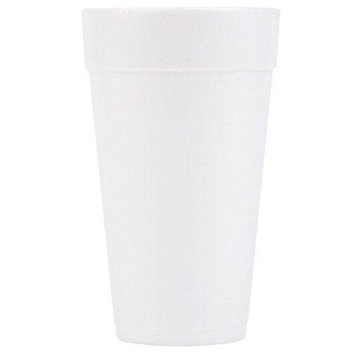 Dart 20J16 Foam Drink Cups, 20oz, 500/Carton