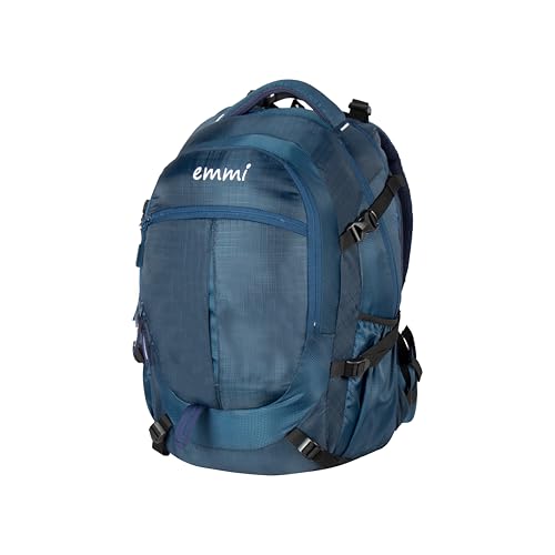 Image of Emmi Turf Backpack for Men and Women 48 L | Travel Bags for Camping and Hiking | Lightweight Outdoor Backpack With Water Bottle Holder |Stylish and Adjustable Travel Rucksacks | 18 Months Warranty
