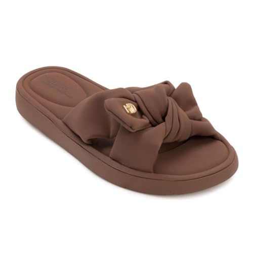 Chinelo Feminino Slide Modare Laço Ultraconforto Ortopedico Soft 7208.101 (Avelá, BR, Adulto, Numérico, 36)