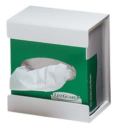 Cole-Parmer AO-63528-20 50175 Large Kim Wipes Wipe Dispenser 15.1875, White