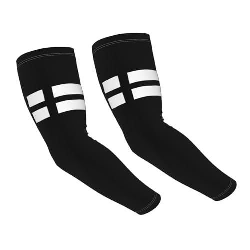 SwpWab Teutonic Knights Flag Sun-Defying Elegance Comfortable Cooling Arm Sleeves