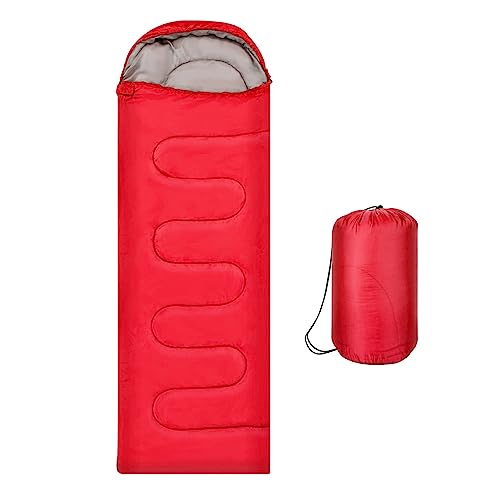 Youyijia Lightweight Backpacking Sleeping Bag for Adults & Kids - Waterproof & Comfortable - Ideal for Spring, Summer, Fall - Perfect for Hiking, Traveling, Camping