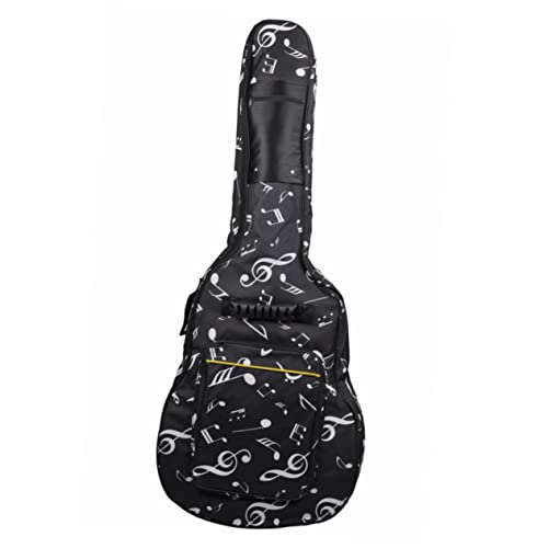 FUNOMOCYA Folk Guitar Bag Thickened Oxford Cloth Backpack for Acoustic Guitars Wear Resistant Stylish Dual Shoulder Design for Men Women
