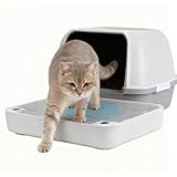 【Litter Box Step】This product combines the functions of a litter box ramp, making it easy for cats to enter and exit the litter box. It’s designed to fit most standard litter boxes, providing a gentle transition—no more struggling for kittens with sh...