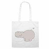 Reifen-Markt Tasche Umhängetasche 10827 Flusspferd Nilpferd Cartoon Spass Fun Kult Film Serie Dvd Cartoon Spass Fun Kult Fil
