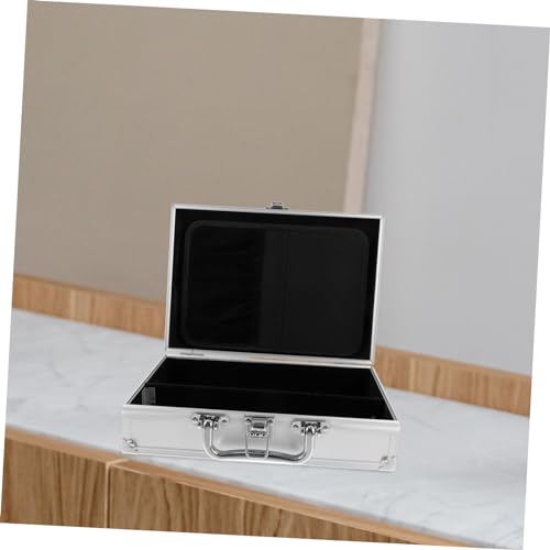 Aluminum Alloy Toolbox Storage Boxes Lids Moving Box Utensil Case Briefcases for Men Suitcase Aluminum Locking Briefcase3