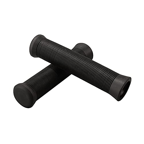 CLAS FOX Pro Scooter Grips 140MM Include Bar Ends Included Soft and Comfortable (SCHWARZ) … (SCHWARZ)