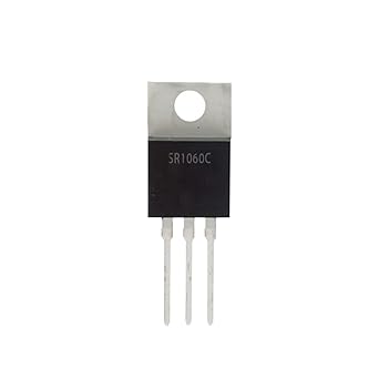 Electronic Spices SR1060C 60V,TO-220AB Schottky Barrier Rectifiers Pack of 5pcs