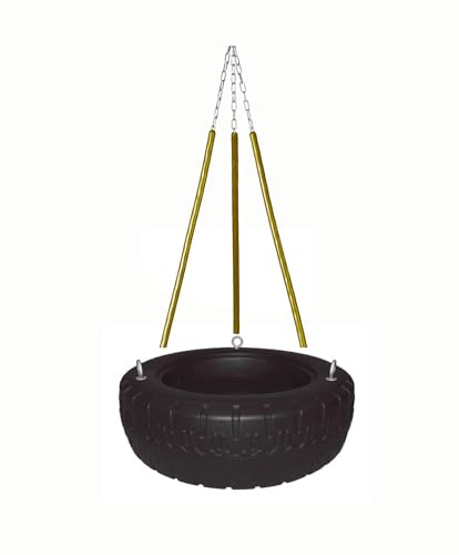 Playset Black Tire Swing Kit