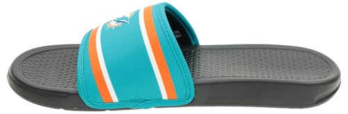 Image of FOCO NFL Team Printed Slide Sandals - Officially Licensed Football Fan Footwear for Comfort & Style