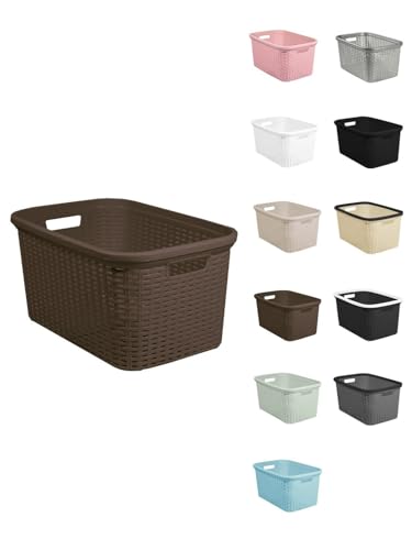 JARDIN202 - Cesta para la Colada 25 x 53 x 36 cm - Cesto ropa suc...