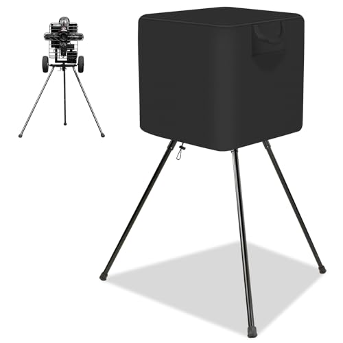 Pitching Machines Cover - Waterproof 600D Oxford Fabric, Dustproof, Resistant, Sunproof Hack Attack Pitching Machine Cover for Baseball/Softball All-Weather Protection (31
