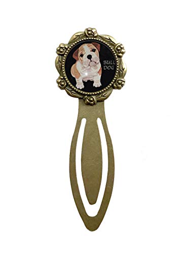 ブルドッグ ブックマーカー クリップ イヌ ブックマーク しおり 犬