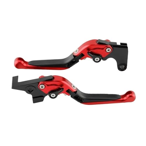 Levier de frein FJR1300 et YZF1000R moto leviers d'embrayage pliants réglables CNC alu rouge noir