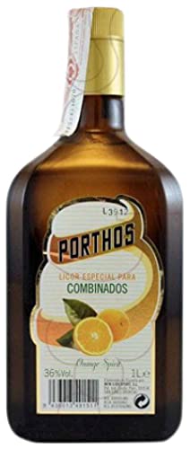 3 × Triple Seco New Lidesport Porthos (Caja de 3 Botellas de 1 L)
