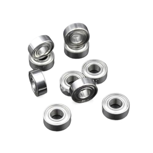 Rodamientos MR125 ZZ 5x12x4 mm en pack de 10 piezas miniatura con doble blindaje
