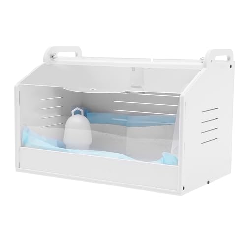 Incubadora de pollos totalmente automática de 220 V, con termómetro y lámpara solar, incubadora de 20 polluelos, incubadora para incubar, patos, cachorros y otras aves de corral