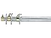 Channel Master 25' Telescoping Mast – Sturdy Steel Mast/Pole for Secure TV Antenna Installation, 18 Gauge Galvanized Weather-Resistant Mast with 1.25