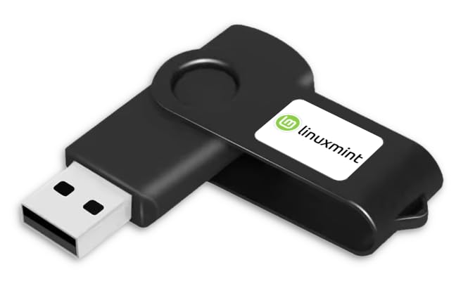 Linux Mint 22 (Latest Version) Cinnamon Bootable Live USB for PC/Laptop 64-bit