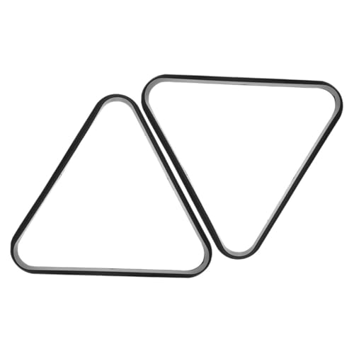 KONTONTY Billiards Triangle Rack for Pool Table Triangle Billiard Frame Mini Pool Ball for Beginners
