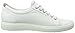 ECCO Womens Soft VII Fashion Sneaker, White, 39 EU/8-8.5 M US