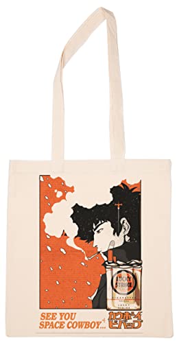 Enigmae Cowboy Bebop Lucky Réutilisable Achats Épicerie Coton Sac Reusable Shopping Bag