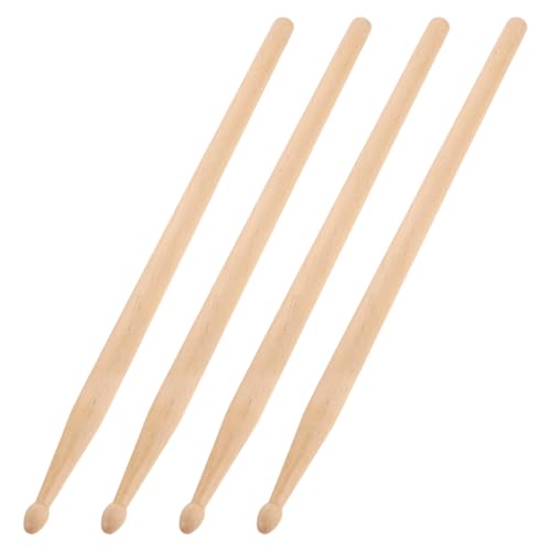 Baquetas de madera maple 5B juego 4 piezas miniatura 1