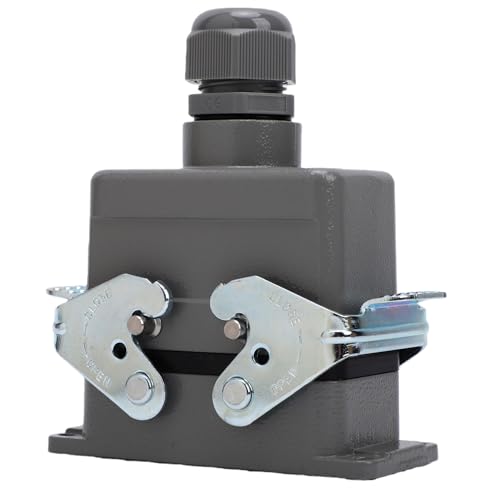 Conector industrial impermeable de tornillo y aluminio con grado IP68 resistente 3