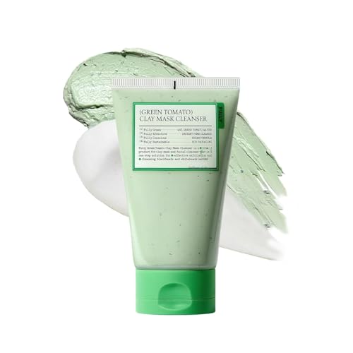 FULLY Green Tomato Pore Cleanser, Cardi B’s Clay Mask Cleanser for Deep Pore Cleanse & Pore...