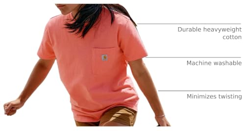 Image of Carhartt Women's Iconic WK87 Pocket T-Shirt Closeout
