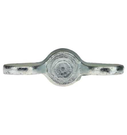 Reidl Flügelschrauben 6 x 10 mm DIN 316 Temperguss galv. verzinkt farblos 100 Stück