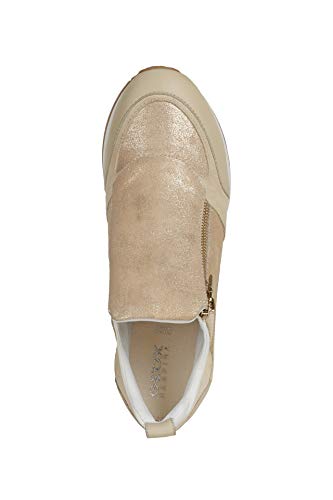 Image of Geox Women's Low-Top Sneakers , Beige Sand , 5 US