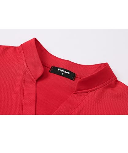 Womens V Neck Golf Shirts Short Sleeve Tennis Tops3