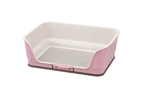 リッチェル お掃除簡単ステップ壁付トイレ ライトピンク レギュラー