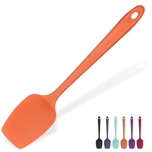 315℃ Hochhitzebeständiger Silikon Löffel Spatel: U-Taste Flexibler Nahtloser Gummispatel, Backen Kochen Silikon Teigschaber für...