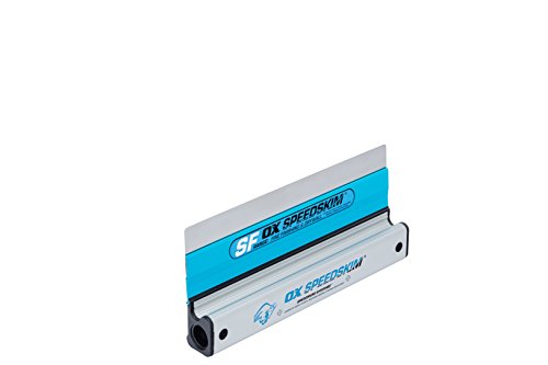 OX Tools P531030 Speedskim Stainless Flex Finishing Rule-SF 300mm, Bleu, 300 mm
